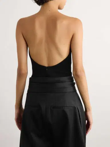 Alaïa Strapless Jersey Bodysuit | Thumbnail 3