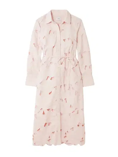 Erdem Cutout Embroidered Poplin Midi Dress | Thumbnail 1 Erdem Cutout Embroidered Poplin Midi Dress | Thumbnail 1