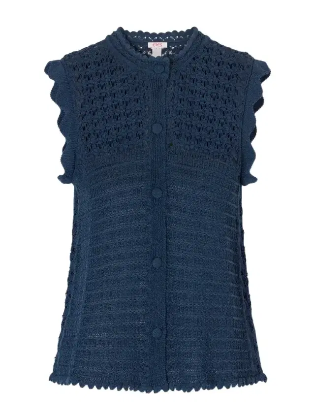 Aurora Crochet-knit Top