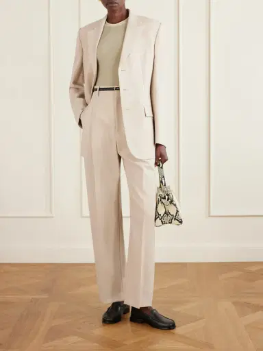 Wardrobe.NYC Wool-crepe Blazer | Thumbnail 2