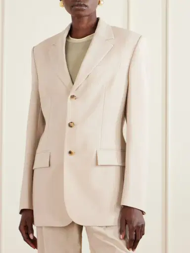 Wardrobe.NYC Wool-crepe Blazer | Thumbnail 3