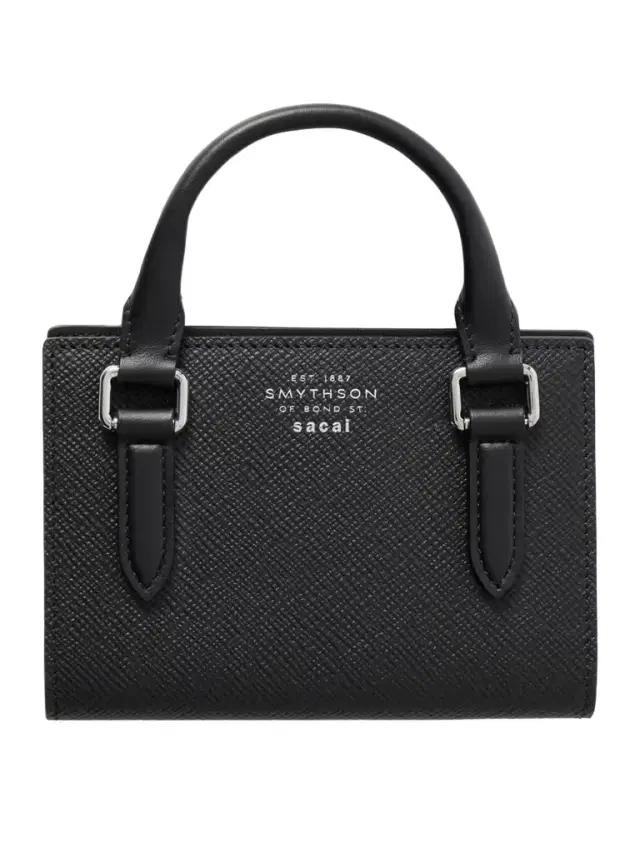 Smythson + Sacai Textured-leather Passport Holder