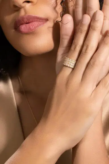 Coomi Diamond Paisley Band Ring | Thumbnail 4