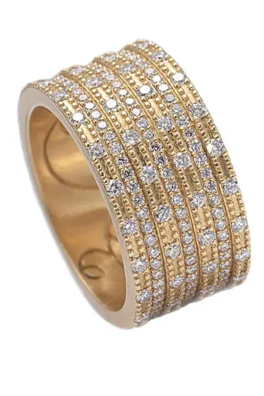 Coomi Diamond Paisley Band Ring | Thumbnail 1