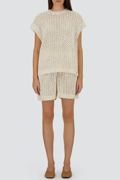 HERNO Sleeveless Lurex Knit Top | Thumbnail 2