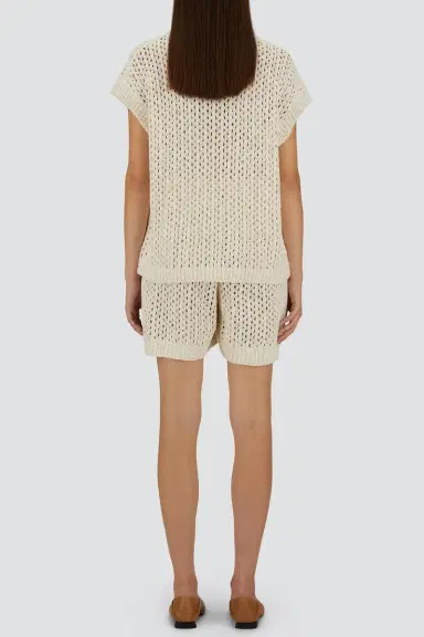 HERNO Sleeveless Lurex Knit Top | Thumbnail 5
