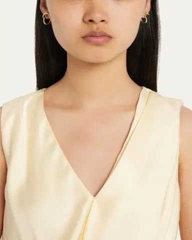 CHARLOTTE CHESNAIS Bo Hana Gold Vermeil Single Earring | Thumbnail 2 CHARLOTTE CHESNAIS Bo Hana Gold Vermeil Single Earring | Thumbnail 2