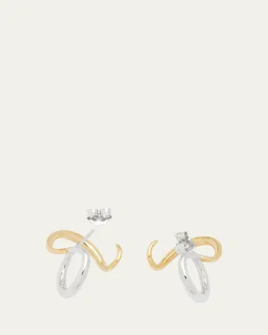 CHARLOTTE CHESNAIS Bo Hana Gold Vermeil Single Earring | Thumbnail 4 CHARLOTTE CHESNAIS Bo Hana Gold Vermeil Single Earring | Thumbnail 4