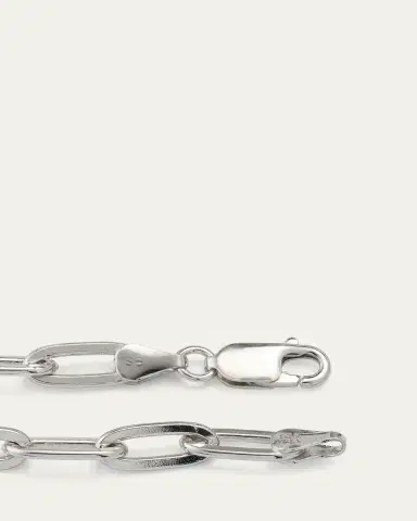 V.BELLAN Large Paperclip Link Necklace | Thumbnail 4