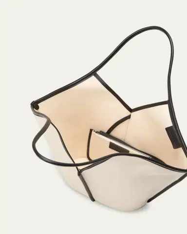 HEREU Calella Bicolor Organic Cotton Tote Bag | Thumbnail 4 HEREU Calella Bicolor Organic Cotton Tote Bag | Thumbnail 4