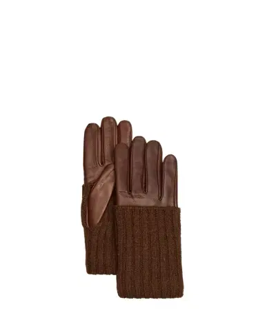 Agnelle Lambskin Two-Toned Gloves | Thumbnail 1 Agnelle Lambskin Two-Toned Gloves | Thumbnail 1