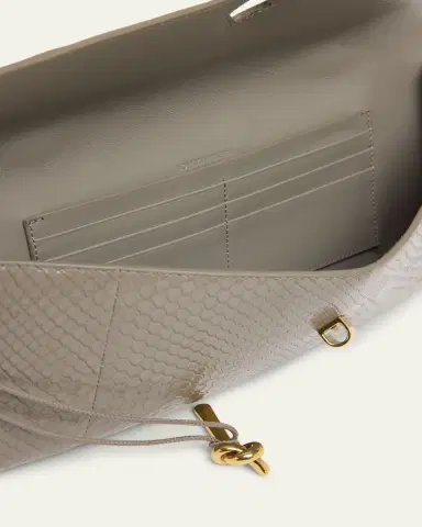 Bottega Veneta Andiamo Python Long Clutch Bag | Thumbnail 4 Bottega Veneta Andiamo Python Long Clutch Bag | Thumbnail 4