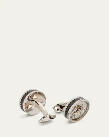 Tateossian Men's Round Skeleton Gear Cufflinks | Thumbnail 3 Tateossian Men's Round Skeleton Gear Cufflinks | Thumbnail 3