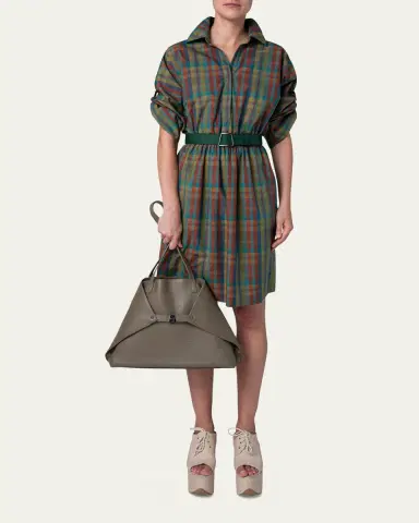 Akris Ai Medium Calf Leather Shoulder Bag | Thumbnail 9 Akris Ai Medium Calf Leather Shoulder Bag | Thumbnail 9