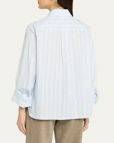 TWP Boyfriend Button-Front Shirt | Thumbnail 3 TWP Boyfriend Button-Front Shirt | Thumbnail 3