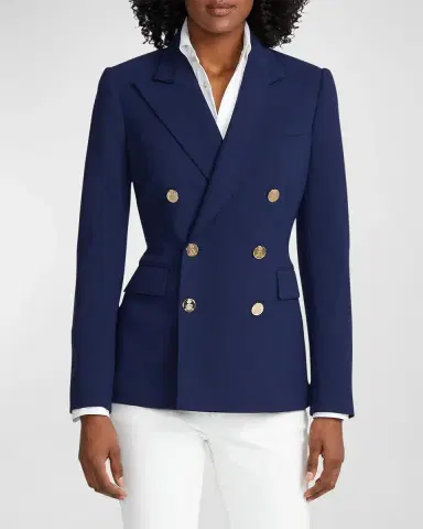 Ralph Lauren Collection Camden Wool Crepe Jacket | Thumbnail 3