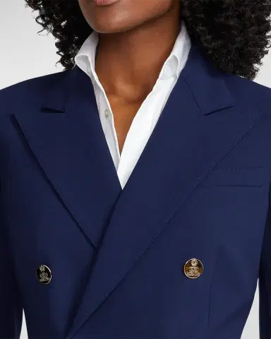Ralph Lauren Collection Camden Wool Crepe Jacket | Thumbnail 4