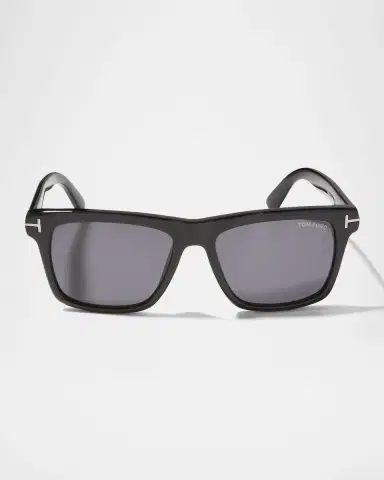 Tom Ford Men's Buckley-02 Square Acetate Sunglasses | Thumbnail 3 Tom Ford Men's Buckley-02 Square Acetate Sunglasses | Thumbnail 3