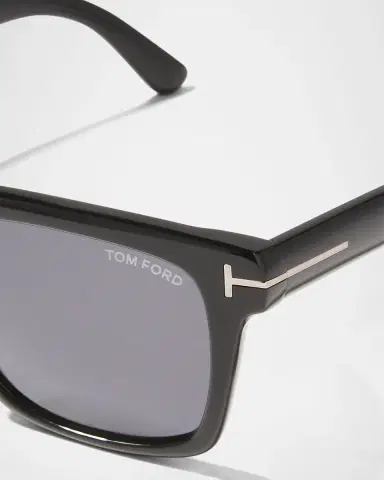 Tom Ford Men's Buckley-02 Square Acetate Sunglasses | Thumbnail 4 Tom Ford Men's Buckley-02 Square Acetate Sunglasses | Thumbnail 4