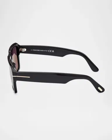 Tom Ford Men's Redford Acetate Rectangle Sunglasses | Thumbnail 3 Tom Ford Men's Redford Acetate Rectangle Sunglasses | Thumbnail 3