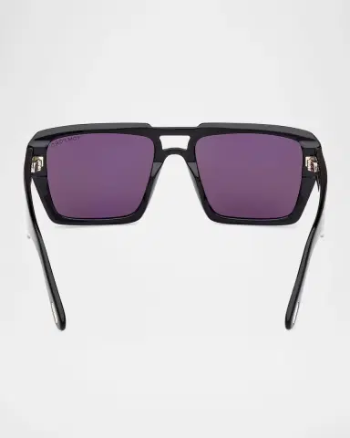 Tom Ford Men's Redford Acetate Rectangle Sunglasses | Thumbnail 5 Tom Ford Men's Redford Acetate Rectangle Sunglasses | Thumbnail 5