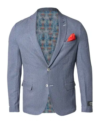 Maceoo Men's Descartes Micro-Geometric Unconstructed Blazer | Thumbnail 1