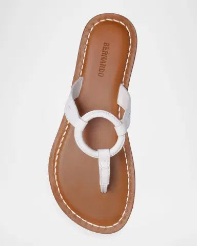 Bernardo Matrix Leather Flat Thong Sandals | Thumbnail 2 Bernardo Matrix Leather Flat Thong Sandals | Thumbnail 2