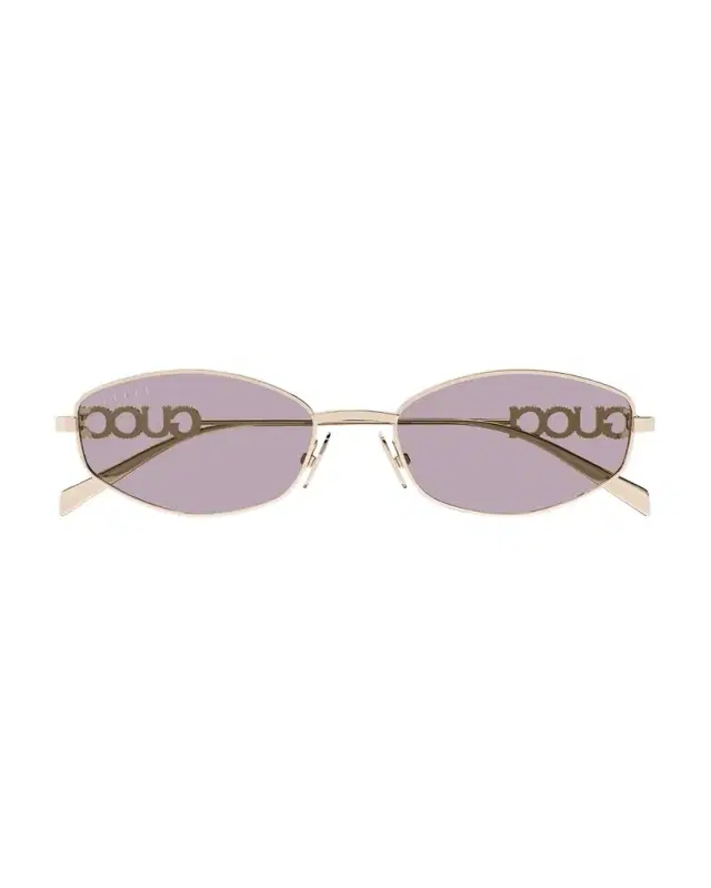 GG1802S Oval Metal Sunglasses