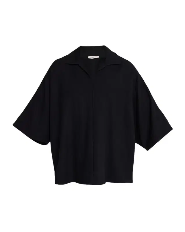 Men's Virgin Wool Relaxed-Fit Polo Shirt