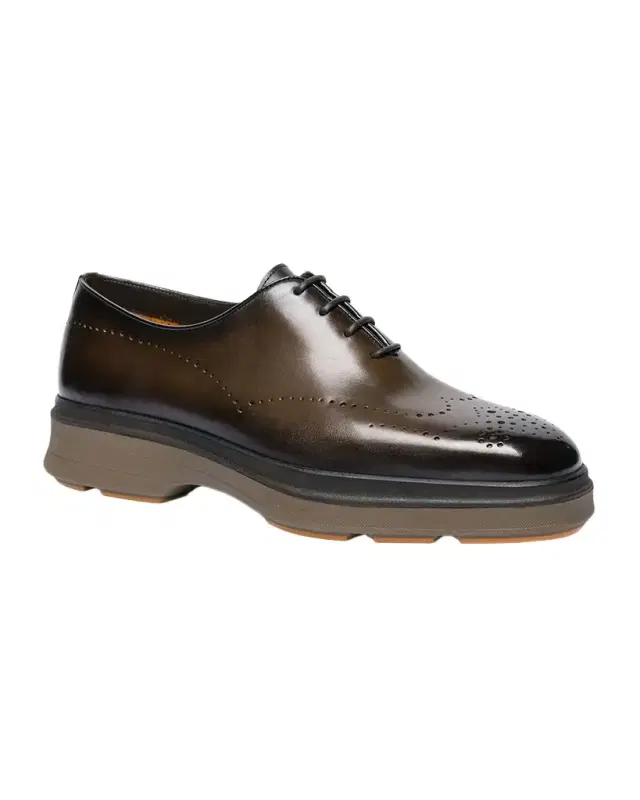 Men 's Easy Nova Leather Brogue Oxford Shoes