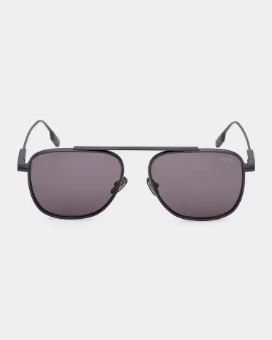 Zegna Orizzonte I Titanium Navigator Sunglasses | Thumbnail 2 Zegna Orizzonte I Titanium Navigator Sunglasses | Thumbnail 2