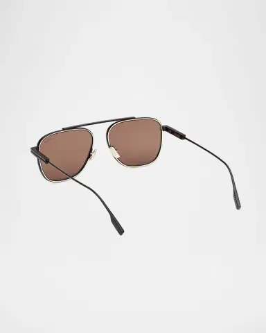Zegna Orizzonte I Metal Navigator Sunglasses | Thumbnail 2 Zegna Orizzonte I Metal Navigator Sunglasses | Thumbnail 2