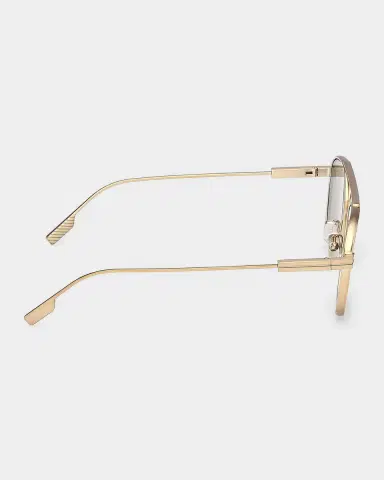 Zegna Gold Orizzonte I Metal Navigator Sunglasses | Thumbnail 7