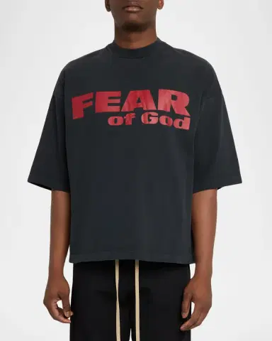 Fear of God Men's Cotton Fear Is Gone Crewneck T-Shirt | Thumbnail 4
