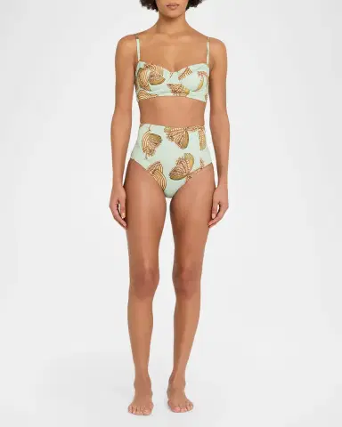 Ulla Johnson Zahara High-Waist Bikini Bottoms | Thumbnail 2 Ulla Johnson Zahara High-Waist Bikini Bottoms | Thumbnail 2