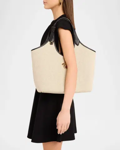 Versace La Medusa Cotton Canvas Tote Bag | Thumbnail 2