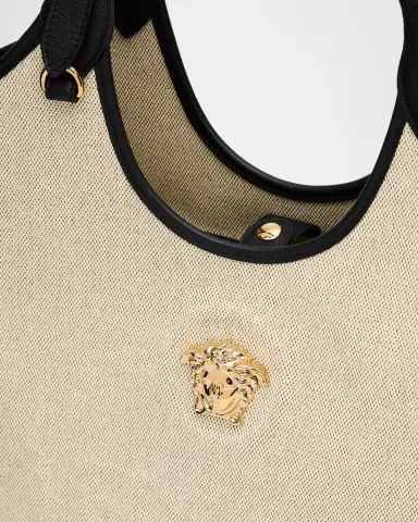 Versace La Medusa Cotton Canvas Tote Bag | Thumbnail 5