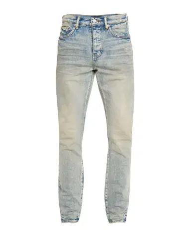 PURPLE Men's Glow Dirty Light Wash Jeans | Thumbnail 1 PURPLE Men's Glow Dirty Light Wash Jeans | Thumbnail 1