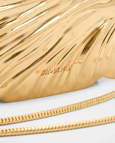 SIMKHAI Flora Sculptural Leaf Clutch Bag | Thumbnail 6 SIMKHAI Flora Sculptural Leaf Clutch Bag | Thumbnail 6