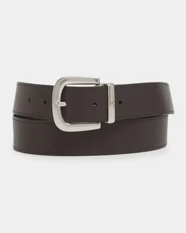 Valentino Garavani Men's Buckle Reversible Leather Belt | Thumbnail 3 Valentino Garavani Men's Buckle Reversible Leather Belt | Thumbnail 3