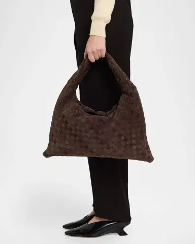 Bottega Veneta Suede Shoulder Bag | Thumbnail 2 Bottega Veneta Suede Shoulder Bag | Thumbnail 2