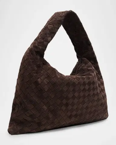 Bottega Veneta Suede Shoulder Bag | Thumbnail 3 Bottega Veneta Suede Shoulder Bag | Thumbnail 3