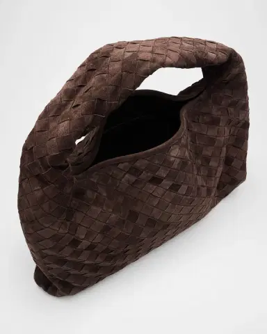 Bottega Veneta Suede Shoulder Bag | Thumbnail 4 Bottega Veneta Suede Shoulder Bag | Thumbnail 4