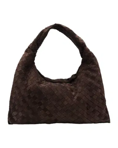 Bottega Veneta Suede Shoulder Bag | Thumbnail 1 Bottega Veneta Suede Shoulder Bag | Thumbnail 1