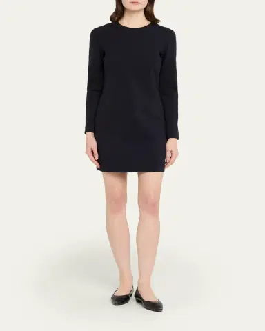 Max Mara Pick Stitch Scuba Jersey Mini Dress | Thumbnail 7 Max Mara Pick Stitch Scuba Jersey Mini Dress | Thumbnail 7