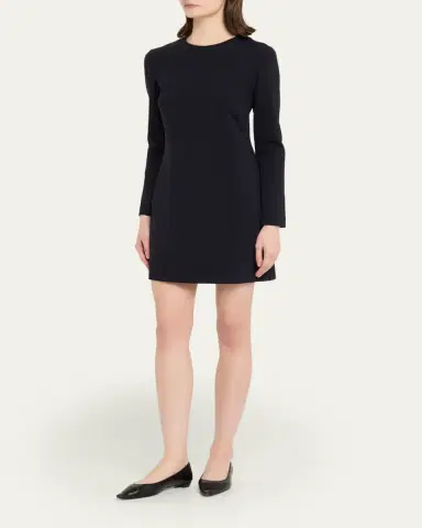 Max Mara Pick Stitch Scuba Jersey Mini Dress | Thumbnail 9 Max Mara Pick Stitch Scuba Jersey Mini Dress | Thumbnail 9