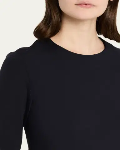Max Mara Pick Stitch Scuba Jersey Mini Dress | Thumbnail 10 Max Mara Pick Stitch Scuba Jersey Mini Dress | Thumbnail 10