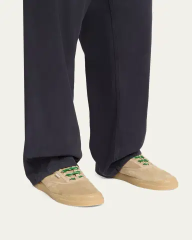 Moncler Men's Vera Leather Low-Top Sneakers | Thumbnail 2 Moncler Men's Vera Leather Low-Top Sneakers | Thumbnail 2