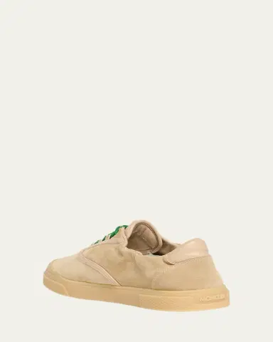 Moncler Men's Vera Leather Low-Top Sneakers | Thumbnail 4 Moncler Men's Vera Leather Low-Top Sneakers | Thumbnail 4