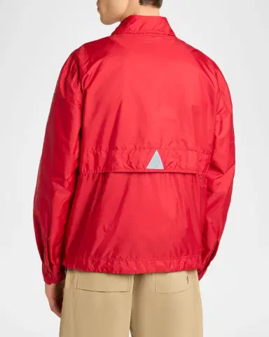 Moncler Men's Brive Full-Zip Shirt Jacket with Clip | Thumbnail 3 Moncler Men's Brive Full-Zip Shirt Jacket with Clip | Thumbnail 3